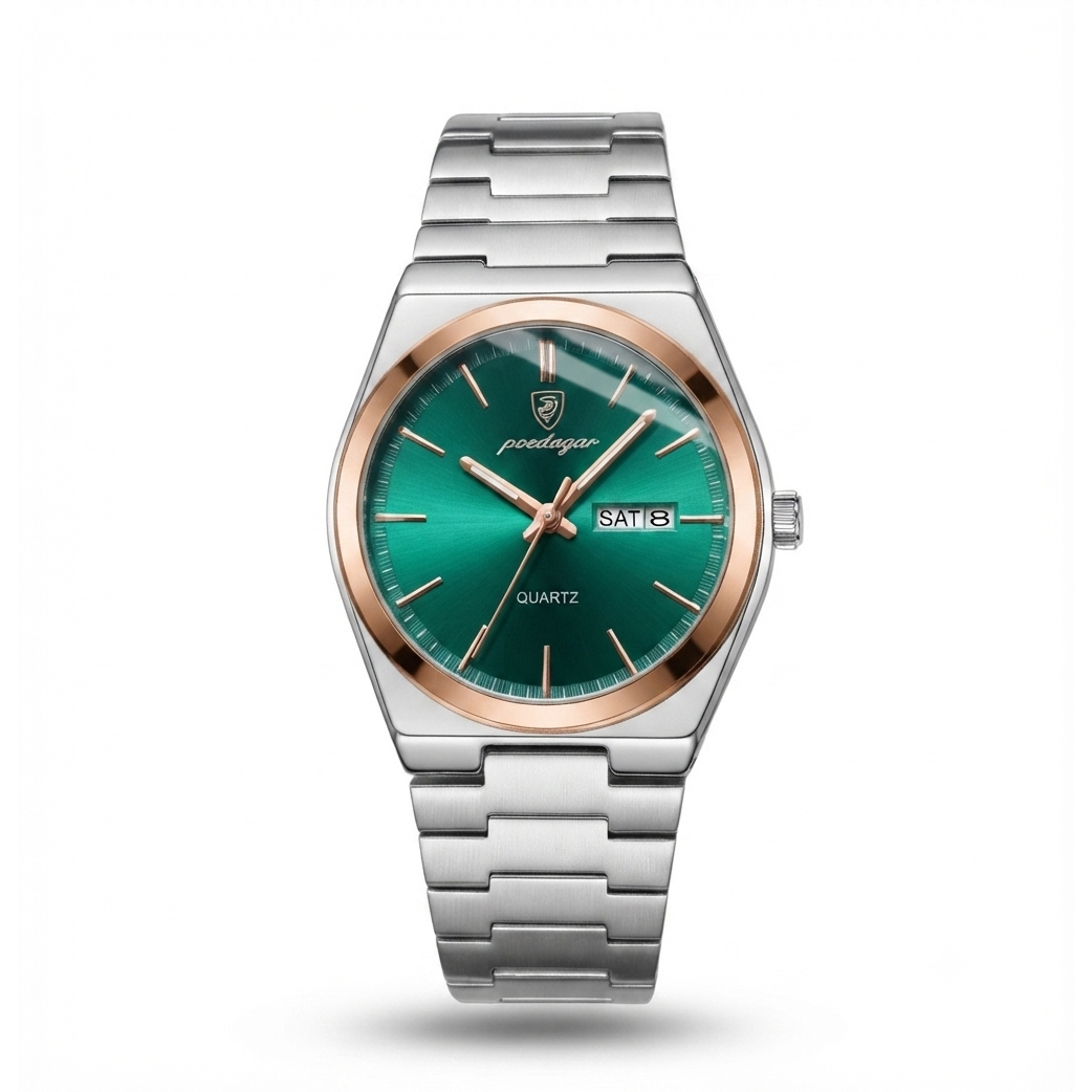 Luxury Men's Watch — Classic Waterproof Steel Design