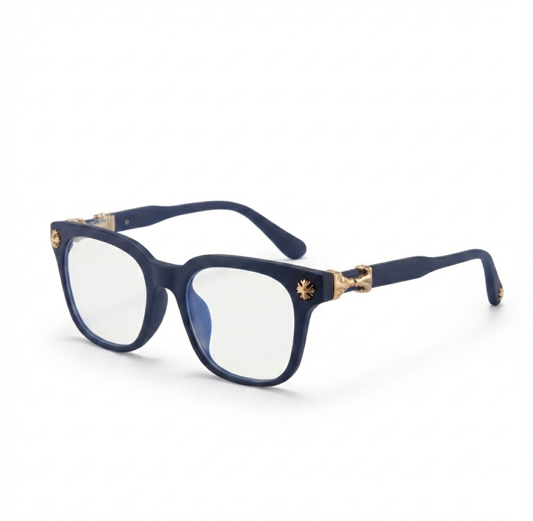 Blue Light Blocking Glasses — Classic Square Frame (2-Pack)