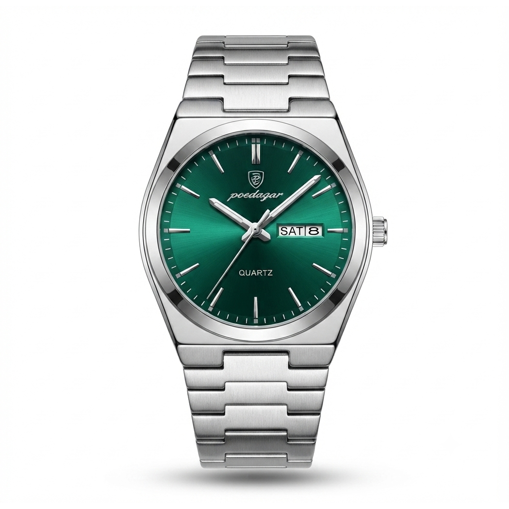 Luxury Men's Watch — Classic Waterproof Steel Design