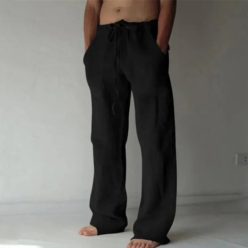 Relaxed Linen Trousers