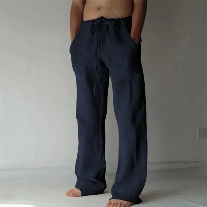 Relaxed Linen Trousers