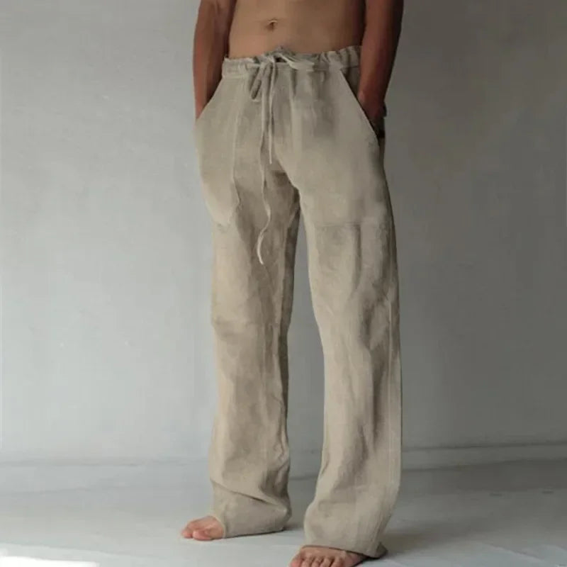 Relaxed Linen Trousers