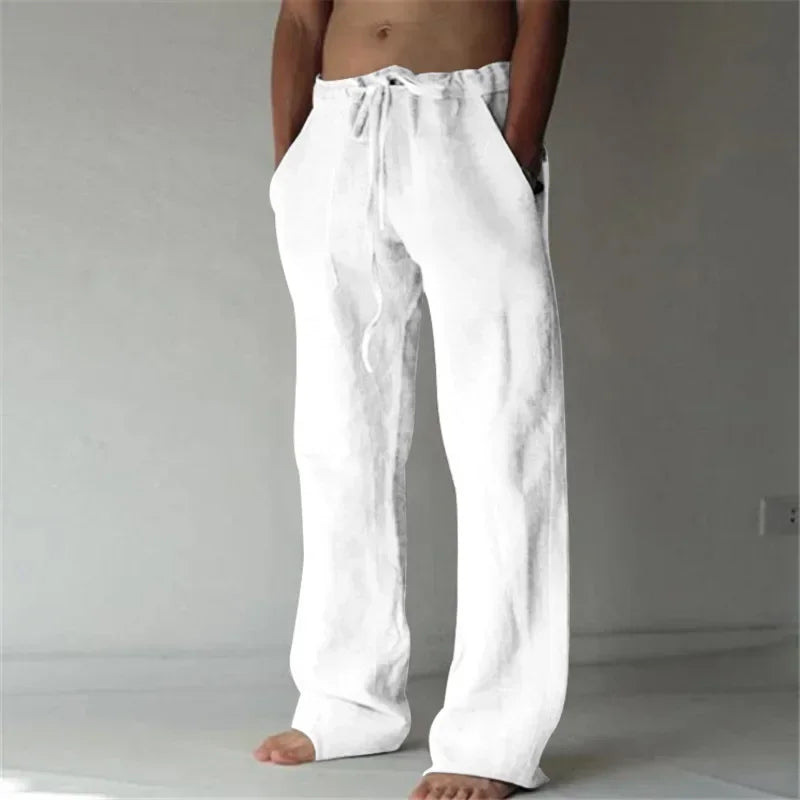 Relaxed Linen Trousers
