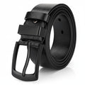 Classic Leather Belt — Vintage Pin Buckle