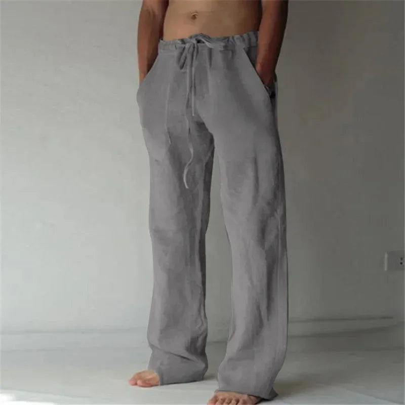 Relaxed Linen Trousers