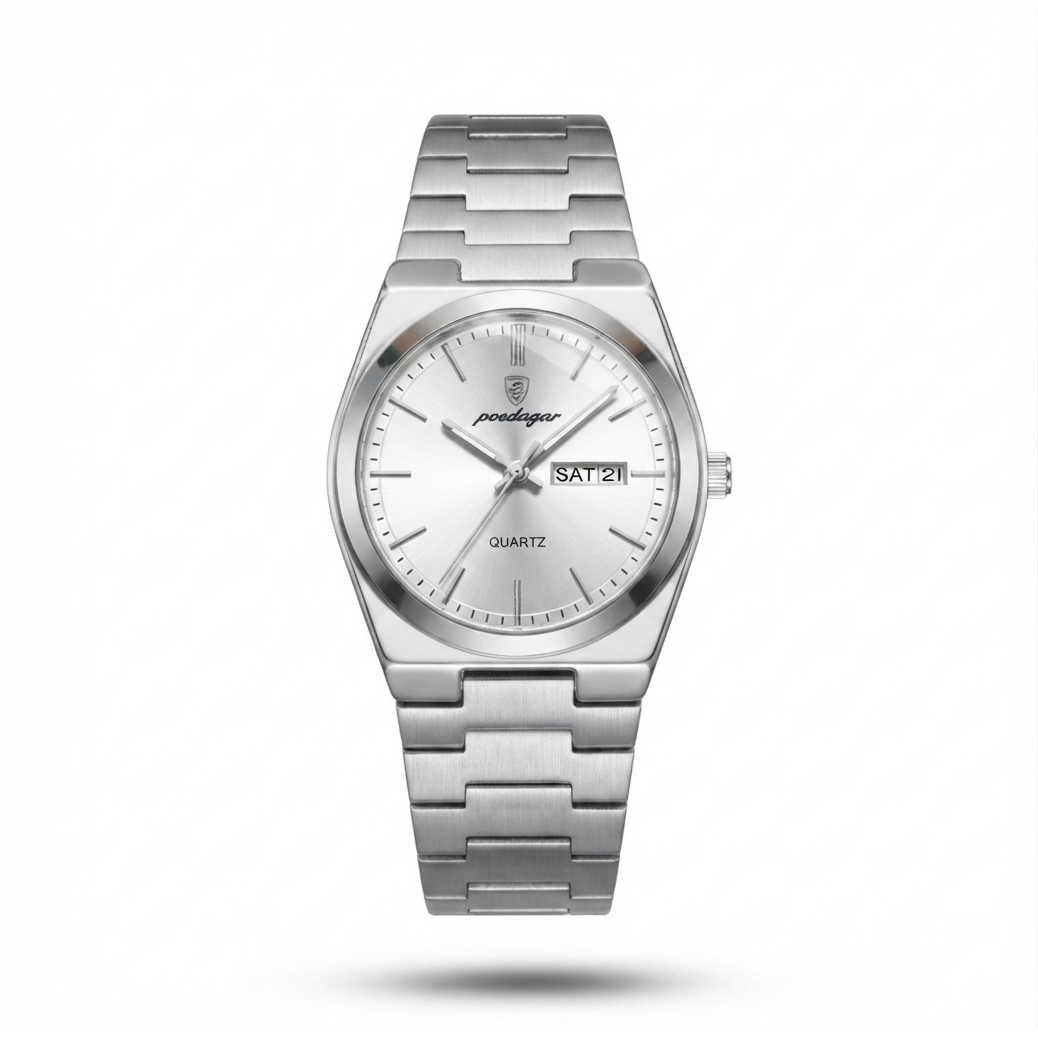 Luxury Men's Watch — Classic Waterproof Steel Design